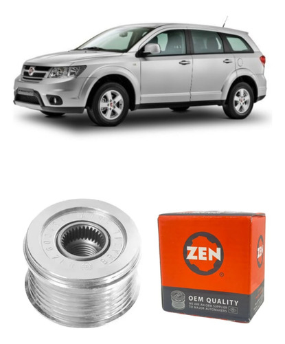 Polia Roda Livre Alternador Fiat Freemont