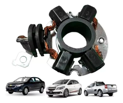 Porta Escova De Partida Gm Onix/cobalt 2016/.. 12v Delco