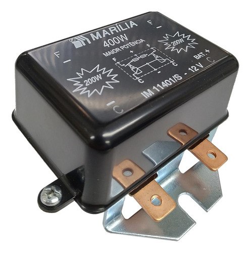 Rele Farol Duplo Universal 400w Preto em Oferta na Shopee