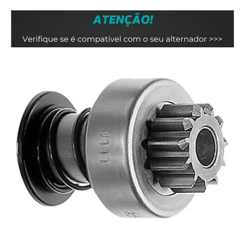 BENDIX IMPULSOR PIAO DE PARTIDA FIAT UNO/ELBA/TEMPRA/TIPO    11D BOSCH em Oferta na Shopee