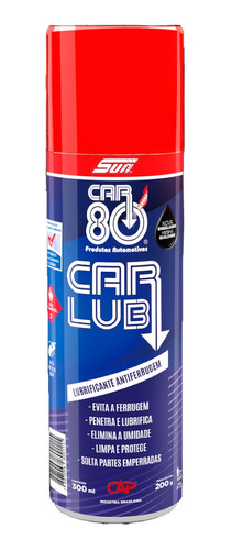 Car80 Carlub Anti-ferrugem Lubrificante Desengripante 300ml - Spare Parts and Accessories for Vehicles
