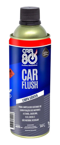 Limpa Cárter E Motor Descarbonizante Flush Car80 400ml