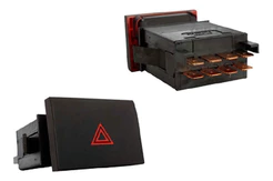 Chave Pisca Alerta Vw Fox/crossfox 09-2009/..