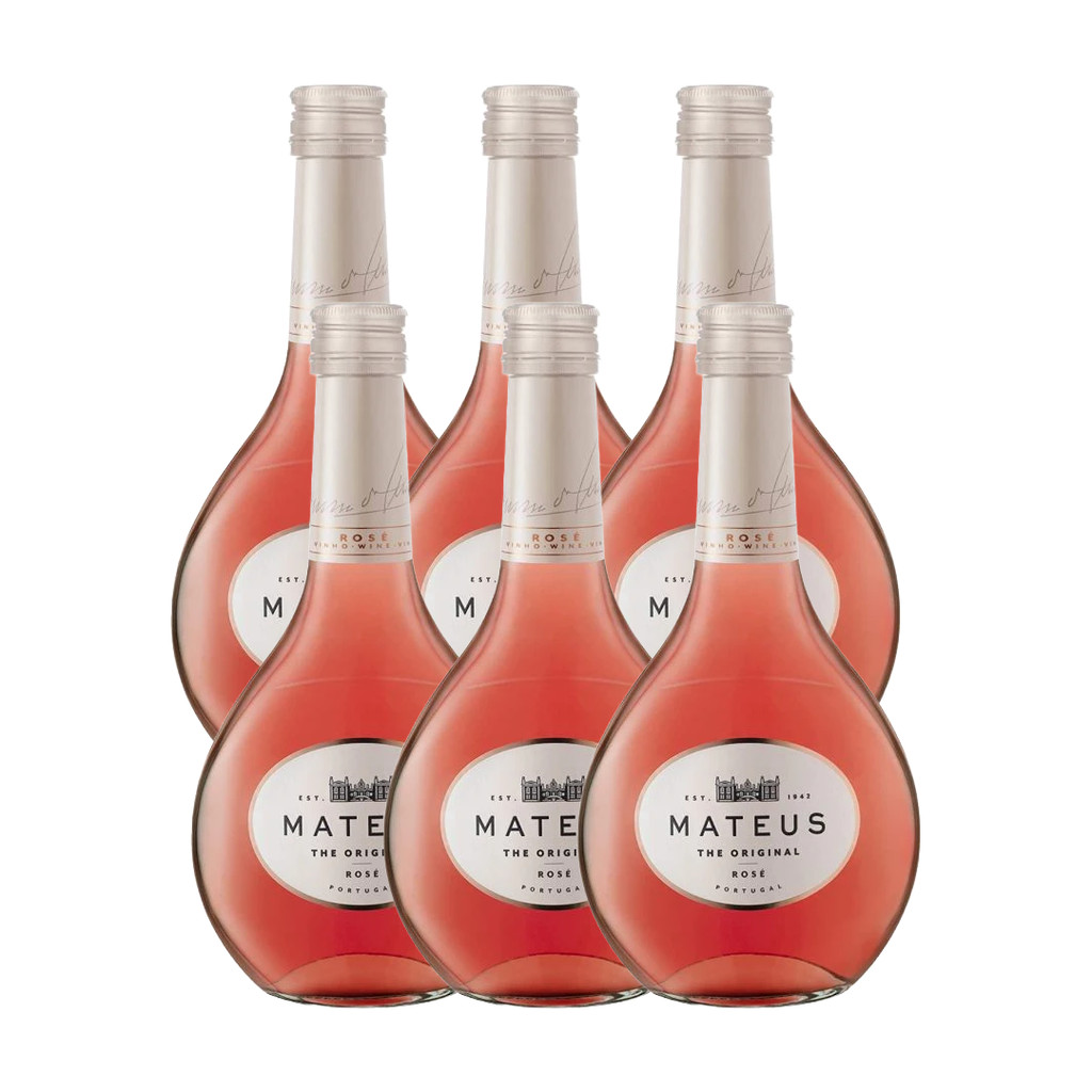 Kit 6 Unidades Mateus Rose - 187ml em Oferta na Shopee