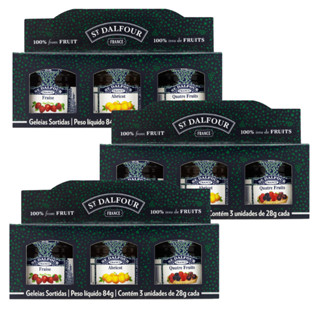 3 Unidades Kit 3 Geleias St Dalfour 84g em Oferta na Shopee