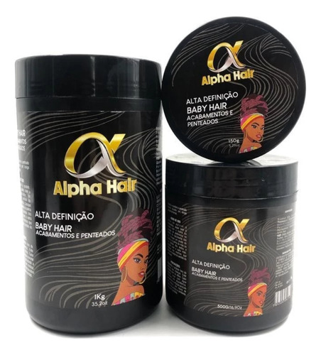 Pomada Modeladora Alpha Hair 1kg