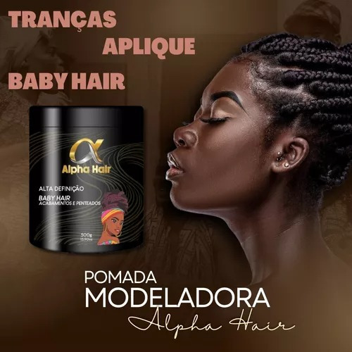 Pomada Modeladora Alpha Hair 500g