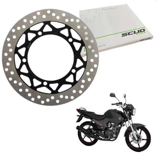 Disco Freio Dianteiro Yamaha Factor 125c 2009 2010 2011 Scud
