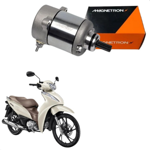 Motor Partida Arranque Honda Biz 125 Es Ex Magnetron