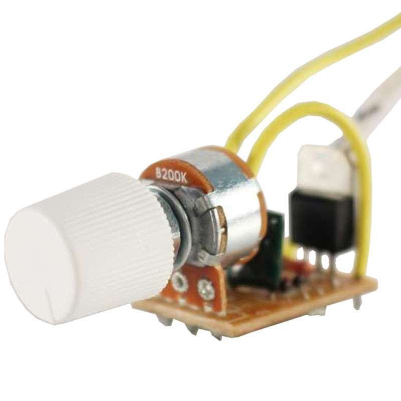 Dimer Controlador De Velocidade Temperatura E Luminosidade Rotativo 1000w Dimmer