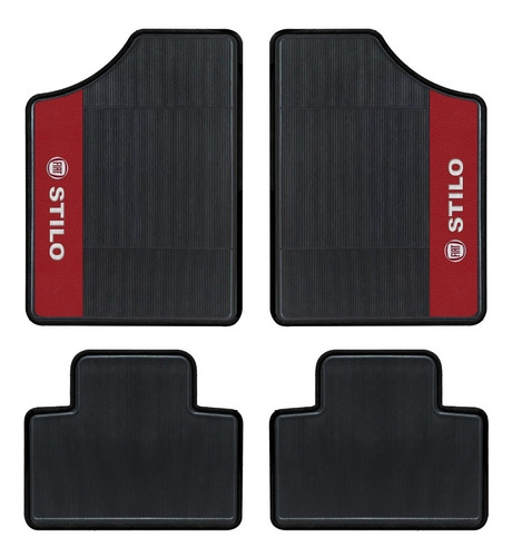 Tapete Personalizado Automotivo Fiat Stilo 4 Peças