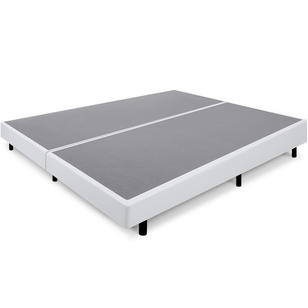 Cama Box King Anti Refluxo Branco Inclinada 193x203cm BF Colchões - Home & Living