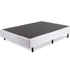 Base Box para Colchão Casal Branco 138x188x34cm BF Colchões