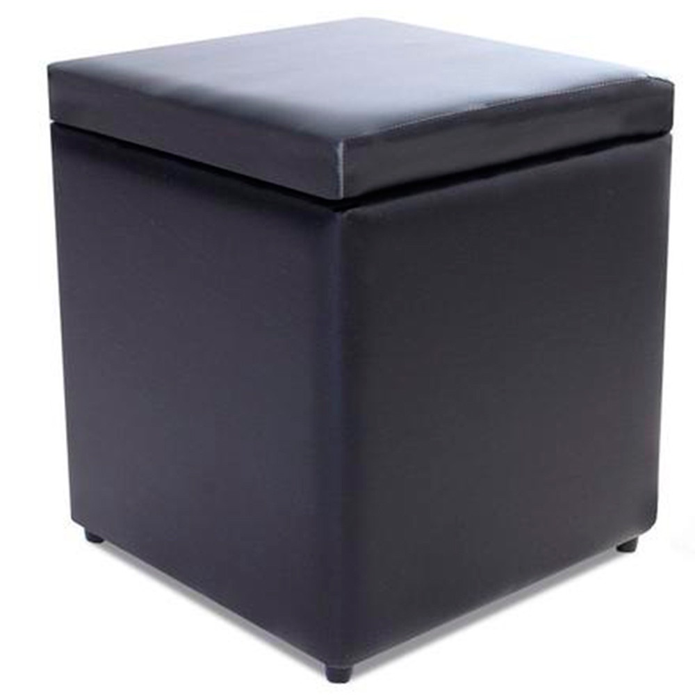 Puff Baú Porta Objetos Courvin 40x40cm BF Colchões - Home & Living