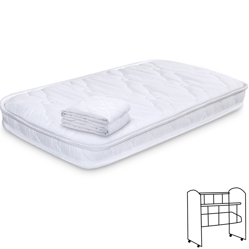 Colchão para Mini Berço Chiqueirinho Infantil Bebê Antialérgico 78x32x6 cm BF Colchões em Oferta na Shopee