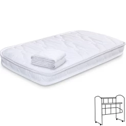 Colchão para Mini Berço Chiqueirinho Infantil Bebê Antialérgico 78x32x6 cm BF Colchões
