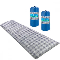 Kit 2 Colchonetes Acampamento Camping Solteiro Pesca Retiro Ginástica 190x60cm - Emcompre