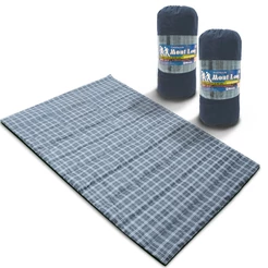 Kit 2 Colchonetes Acampamento Camping Casal Pesca Retiro Ginástica 190x130cm - Emcompre
