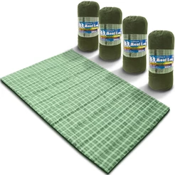 Kit 4 Colchonetes Acampamento Camping Casal Pesca Retiro Ginástica 190x130cm - Emcompre