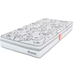 Colchão Solteirão Ortopédico Firme Espuma D28 97x203x24cm BF Colchões