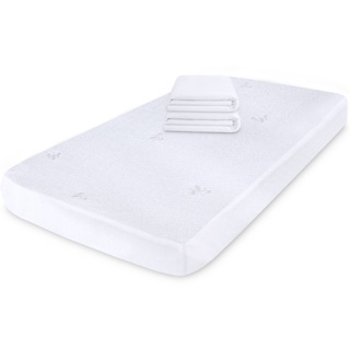 Protetor Impermeável de Colchão de Bebê 100% Silencioso de Malha Premium 130x70cm - BF Colchões em Oferta na Shopee