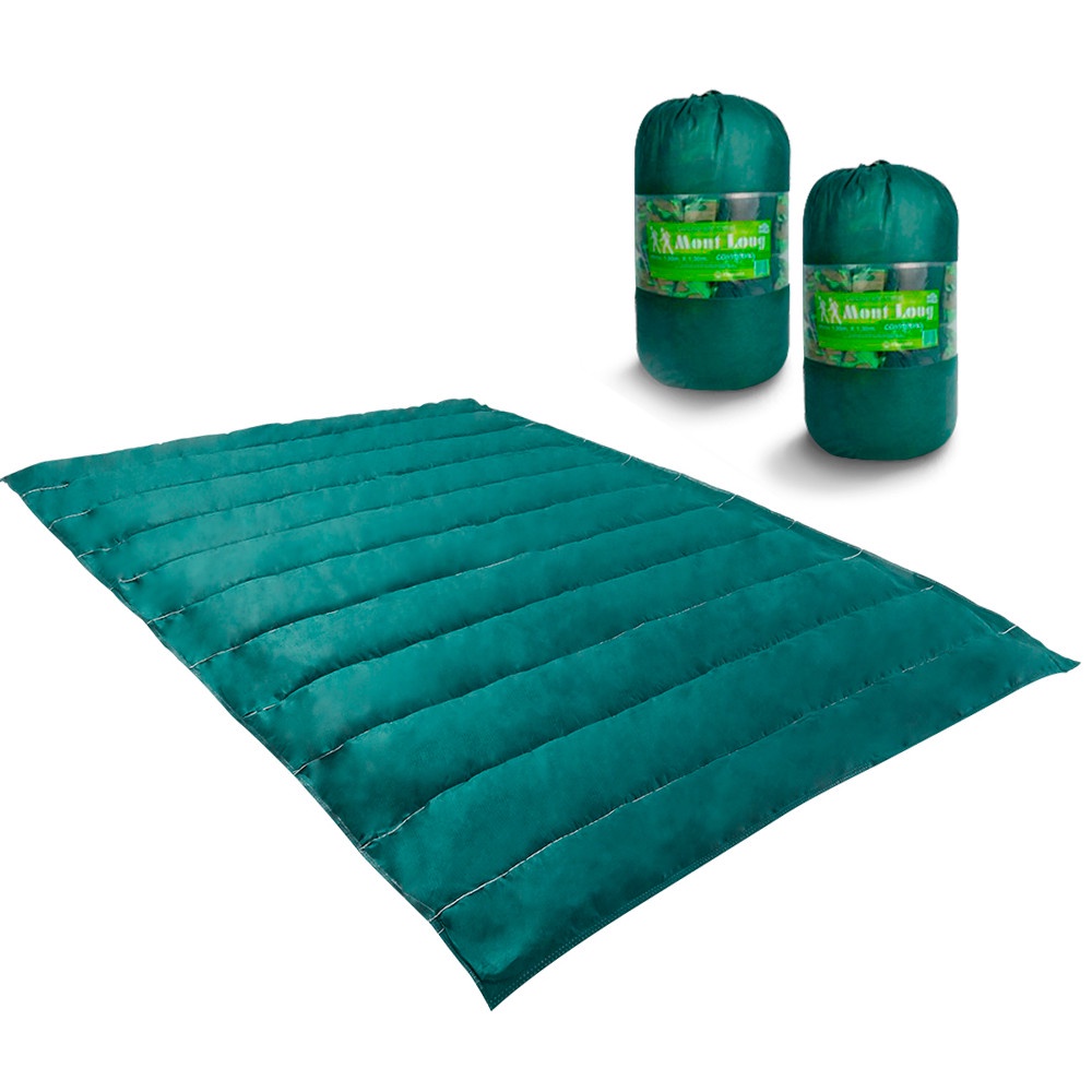 Kit 2 Colchonetes Acampamento Camping Casal Pesca Retiro Ginástica 190x130cm FA Maringá - Sports & Outdoors