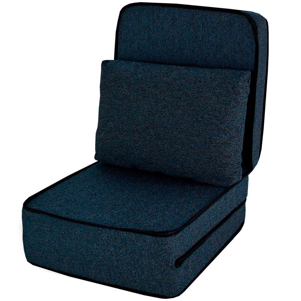 Puff Colchonete Dobrável / Sofá 3 em 1 + Travesseiro Solteiro BF Colchões em Oferta na Shopee