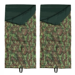 Kit 2 Saco de Dormir ou Colchonete 2 em 1 Para Acampamento Camping Pesca Retiro