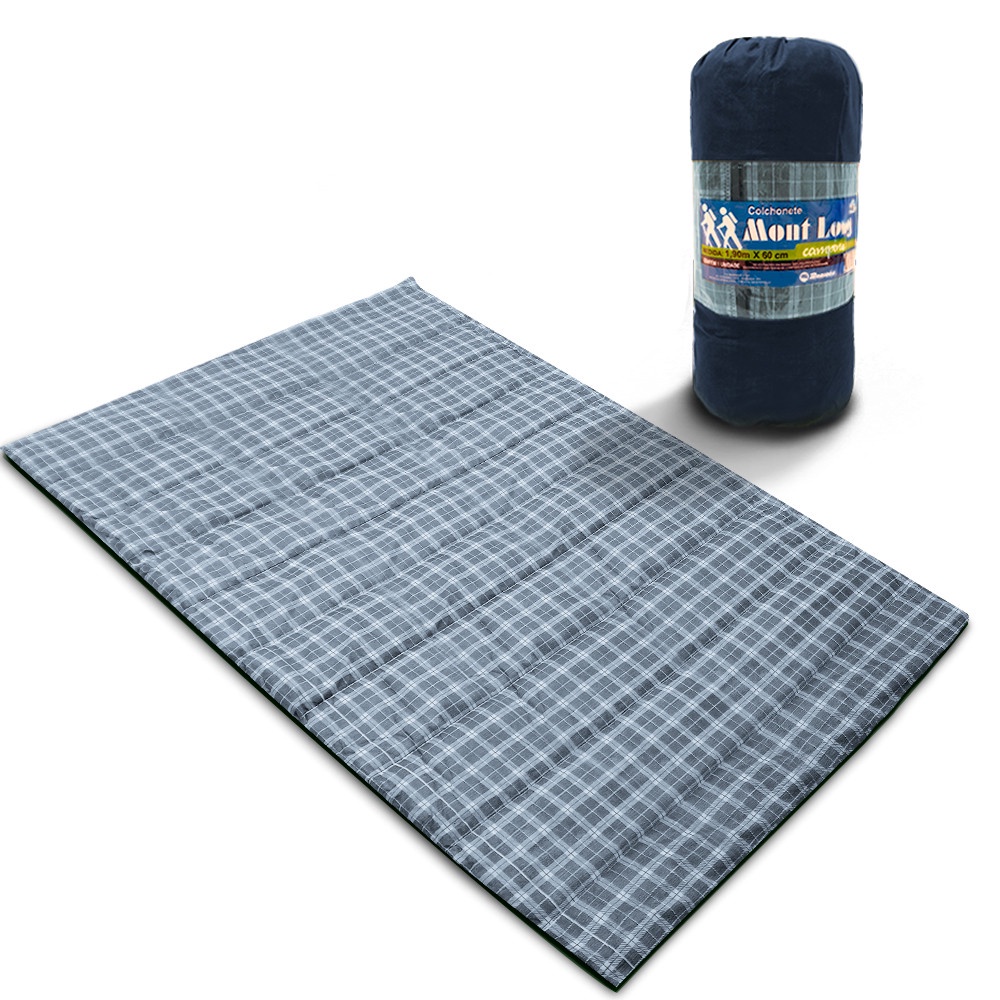 Colchonete Acampamento Camping Casal Pesca Retiro Ginástica 190x130cm - Emcompre em Oferta na Shopee