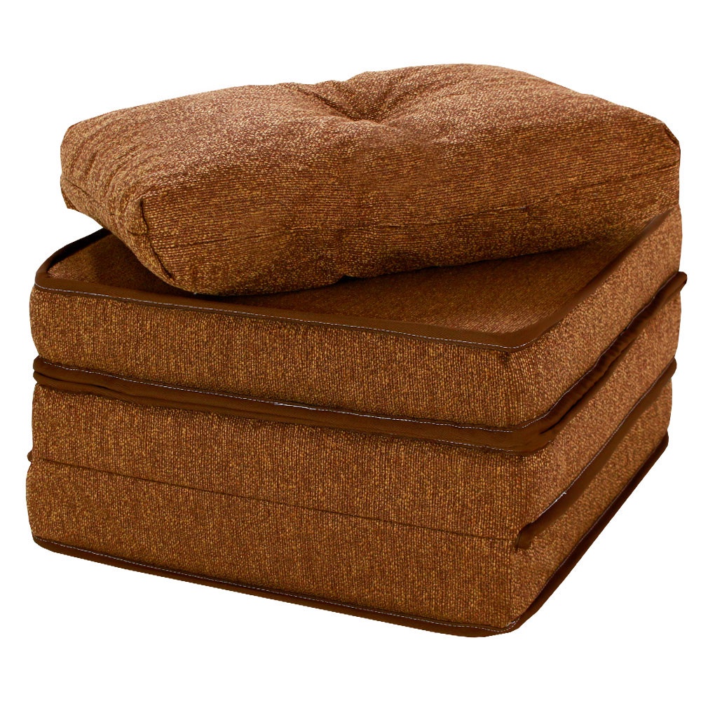 Puff Colchonete Dobrável / Sofá 3 em 1 + Travesseiro Solteiro BF Colchões em Oferta na Shopee