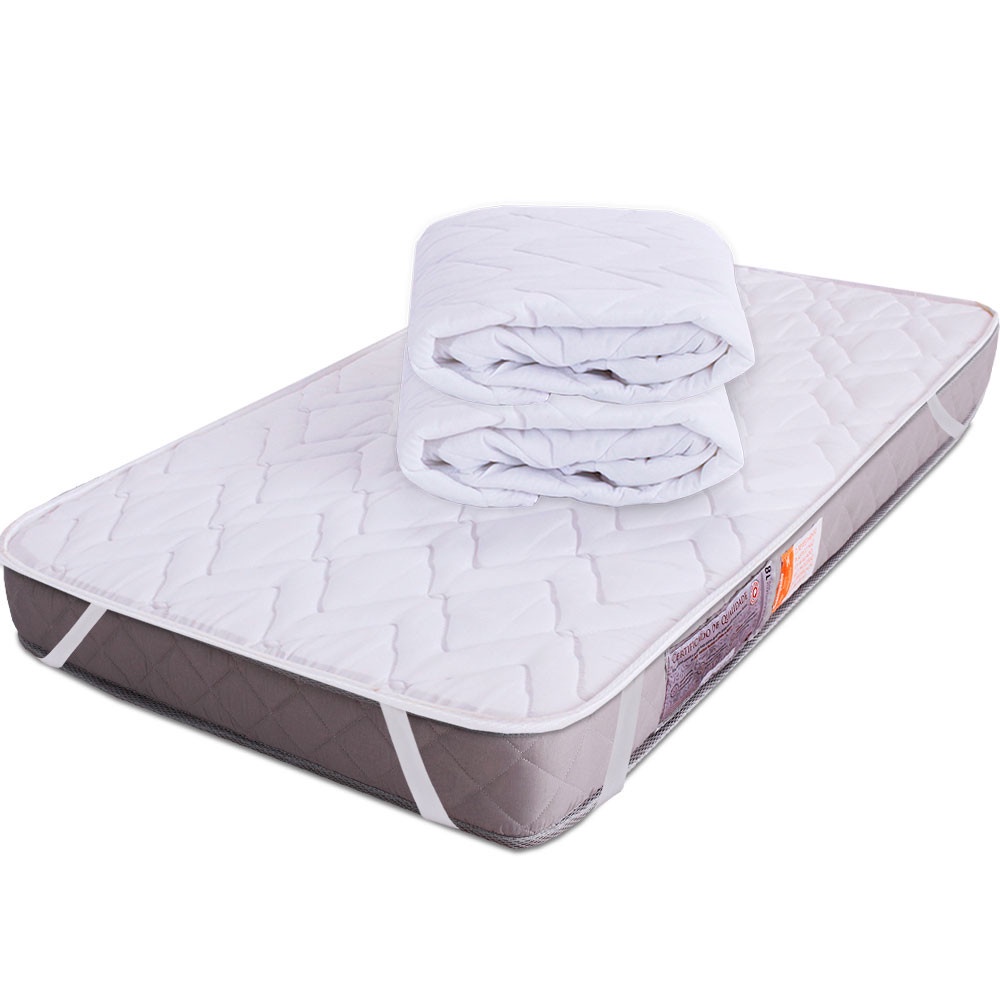 Kit 2 Protetor Colchão Berço Americano 130x70 100% Algodão BF Colchões em Oferta na Shopee