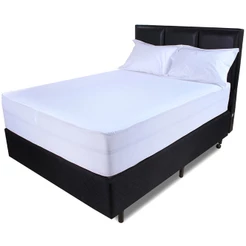 Lençol Impermeável 2 em 1 Protetor Colchão Solteirão 97x203x42cm Macio com Elástico BF Colchões