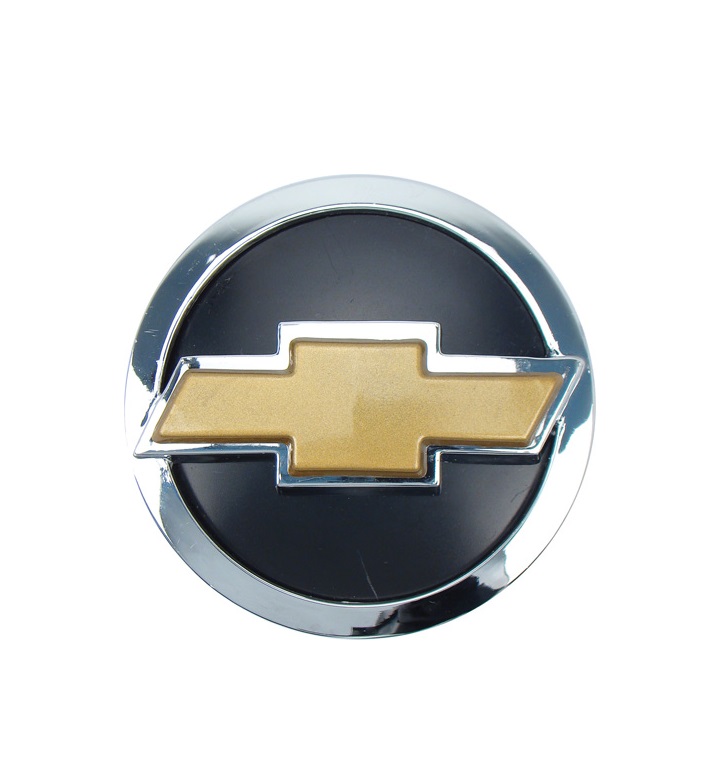 Emblema Logotipo Símbolo Gravata Dourada da Grade GM Chevrolet Celta Até 2006 - Gravata Dourada