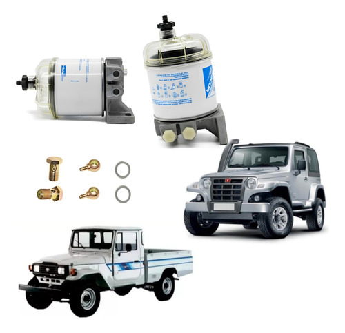Kit Filtro Separador Racor Toyota Bandeirantes  Troller