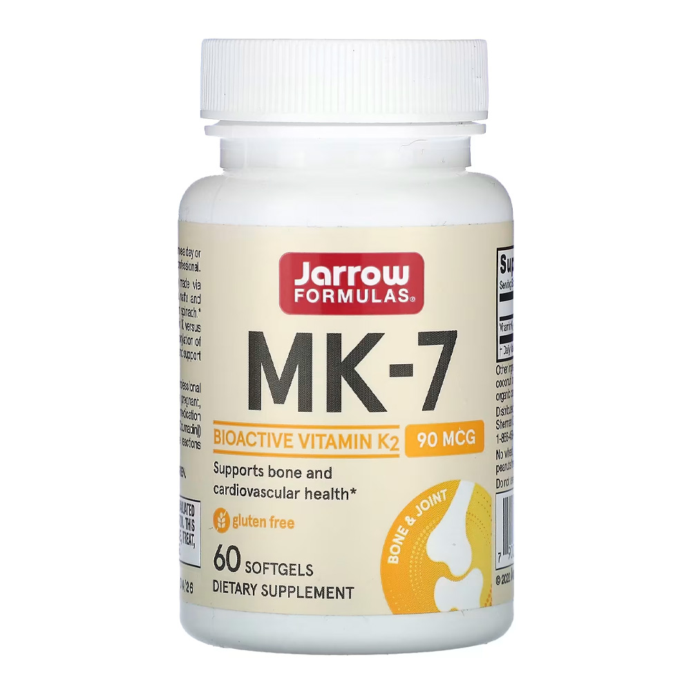 Vitamina K2 como Mk-7 Jarrow 60 Softgels Importado