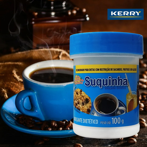 Kerry Suquinha Adoçante 100g: Adoça 100x Mais E Sem Amargor! — imagem 2 de 2