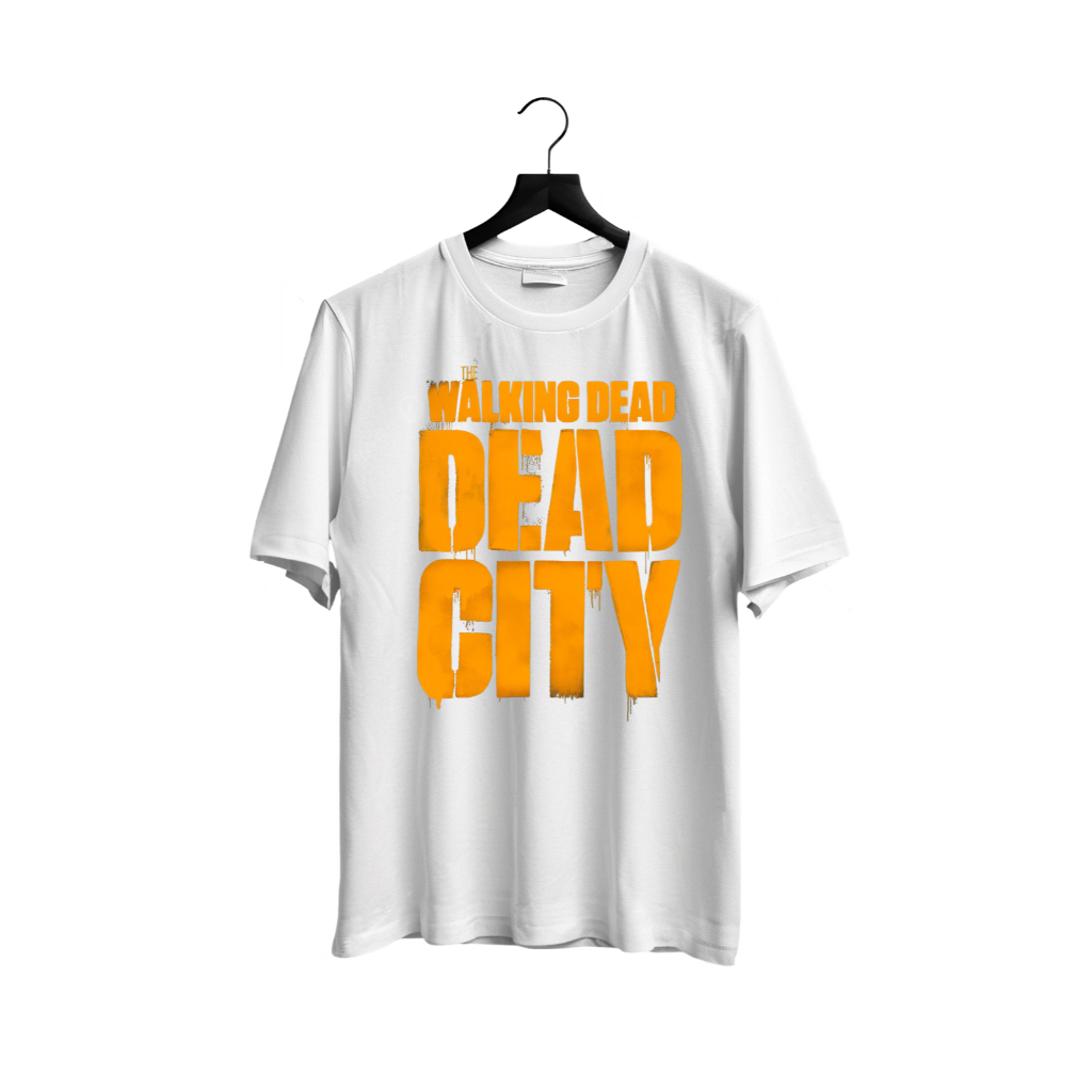 Camiseta unissex Series The Walking Dead dead city Rick