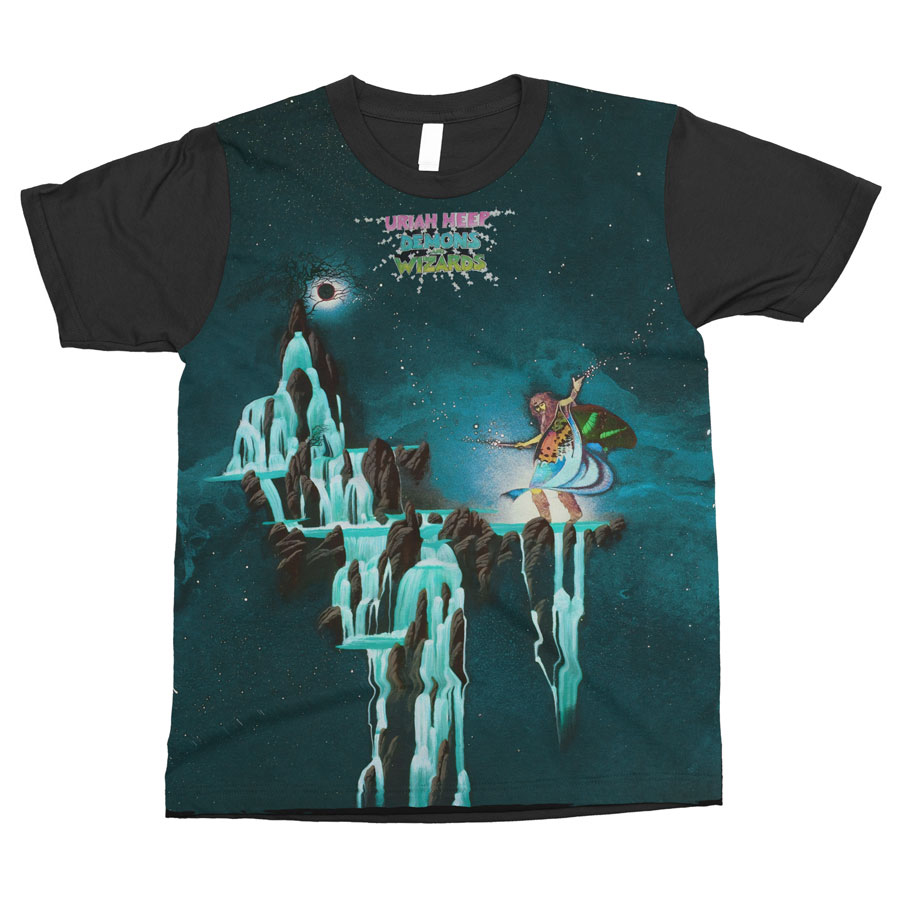 Camiseta URIAH HEEP - Demons and Wizards / Uriah Heep, Hard Rock, Rock Progressivo
