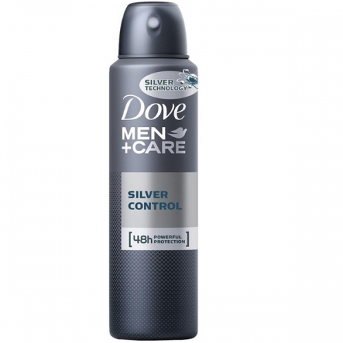 Desodorante Dove Aerosol Silver Control 89g