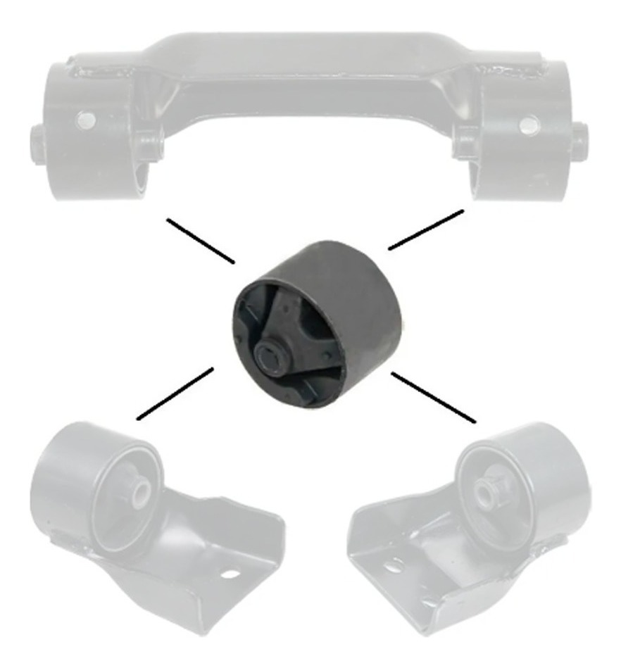 Bucha Refil do Coxim do Cambio Pajero TR4 2.0 16V 2002 2003 2004 2005 2006 2007 2008 2009 2010 2011 2012 2013 2014 2015