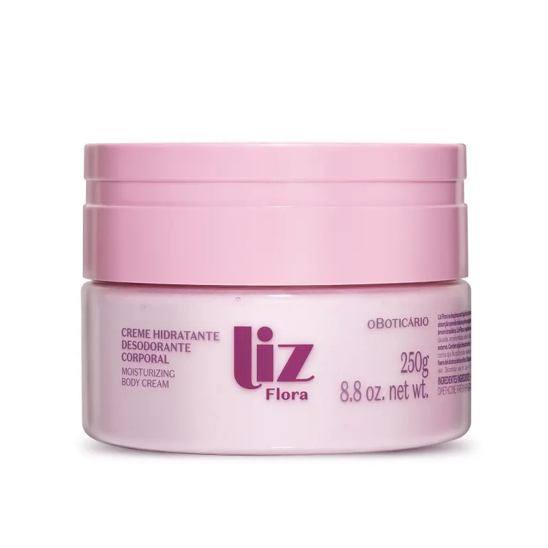 Hidratante Liz Flora 250g O Boticário Feminino
