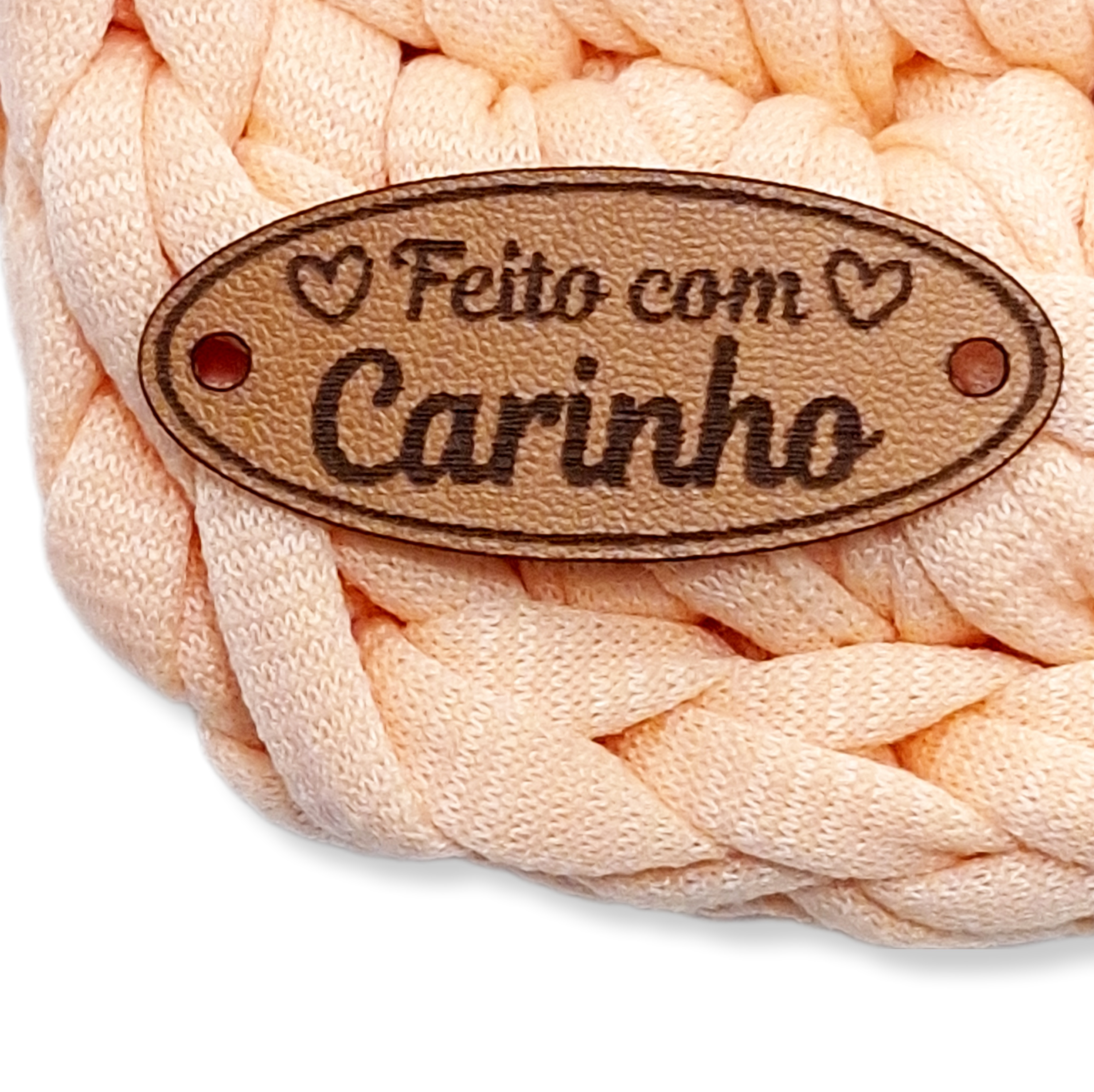 Feito Com Carinho Oval Etiquetas Prontas Personalizadas kit 45 unidades Pronto para uso 24-03