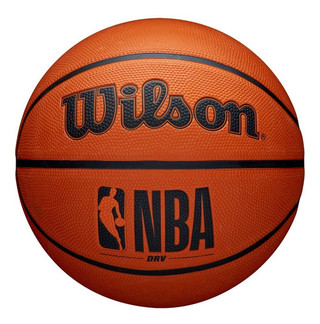 Bola De Basquete Wilson Oficial Nba Drv Laranja #7 Outdoor Original Borracha Premium