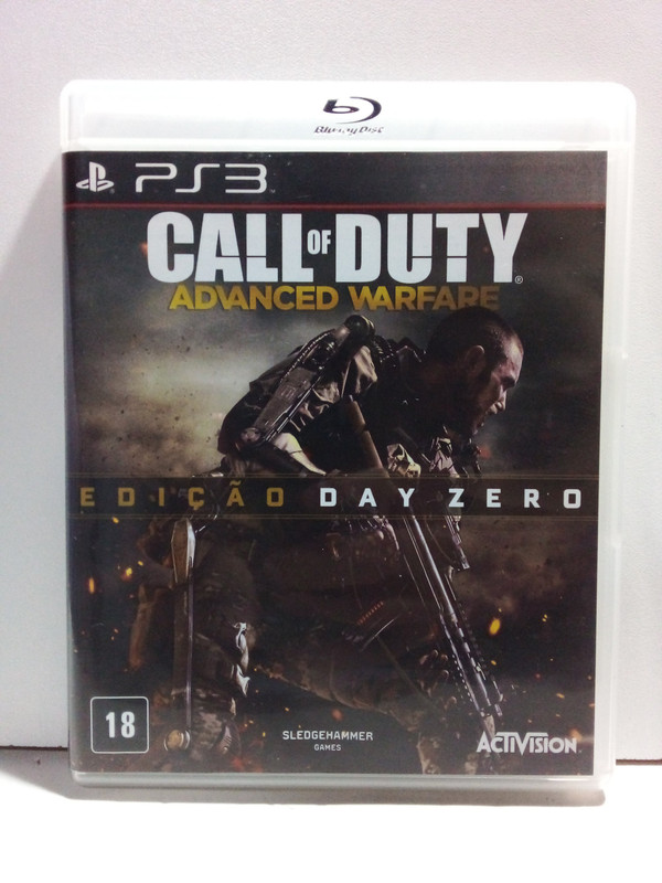 Lote 3 Jogos PS3 Call Of Duty - Advanced Warfare + Ghosts + Black Ops II