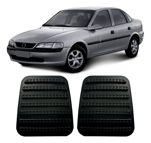 Par Capa Borracha Pedal Freio Embreagem Vectra 1997/..