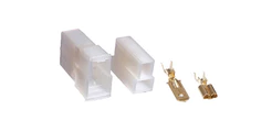 Kit Chicote 6.3 - 2 Vias Macho - Femea Com Terminais ETE 7502