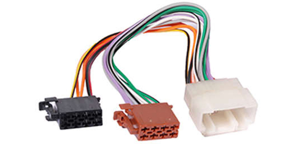 chicote reparo som honda - todos - 14 fios - 20 vias - conjugado com chicote som universal