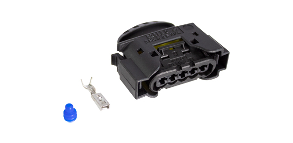 kit chicote atuador do modulo da turbina fiat toro - femea 5 vias