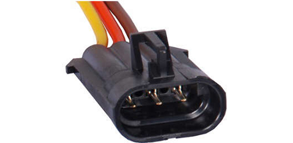 chicote reparo sensor de rotacao - gm - s10 - blazer - bobina montana - s10 - 3 vias - macho- 1.5mm