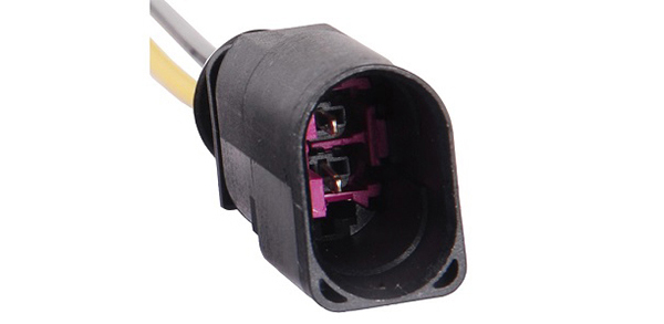 chicote reparo auxiliar compressor ar condicionado - vw - fox - 2 vias - macho- 1,6mm